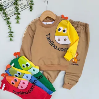 بلوز شلوار بچگانه زرافه