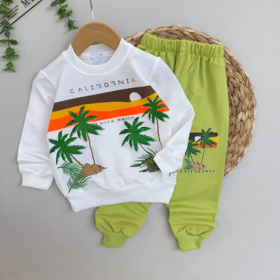 ست بلوز شلوار نخل