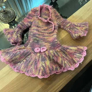 پیراهن بافت دستبافت