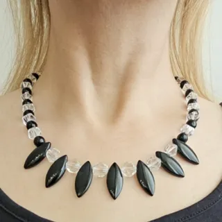 گردنبند اونیکس مشکی