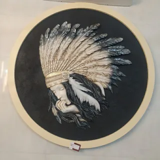 دیوارکوب سرخ پوستی