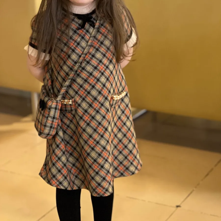 پیراهن دخترانه پاییزی