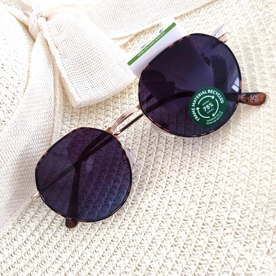 عینک آفتابی فریم گرد