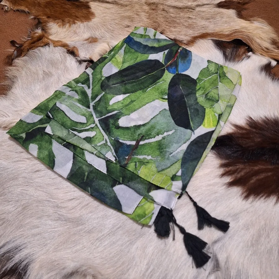 شال هاوایی سبز