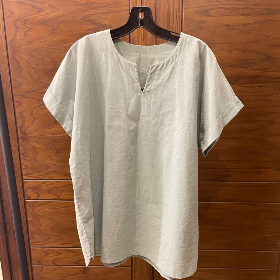 بلوز رنگ ماچایی