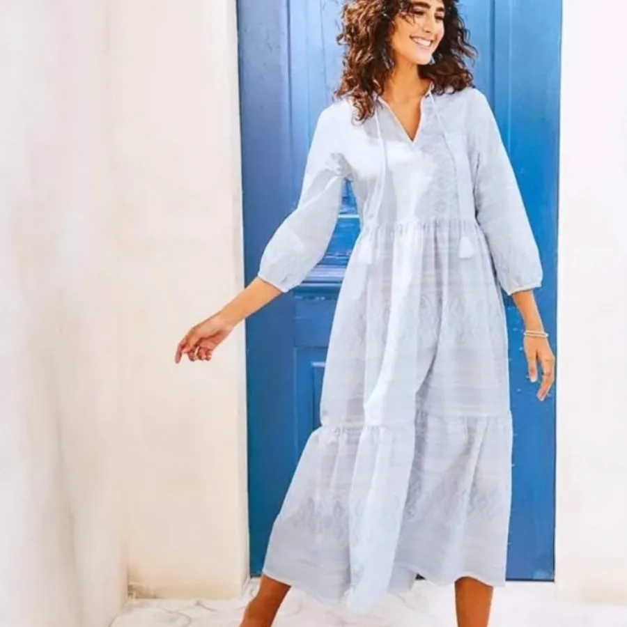 پیراهن نخی اسمارا