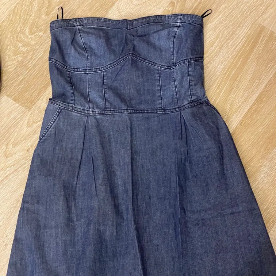 پیراهن دکلته جین