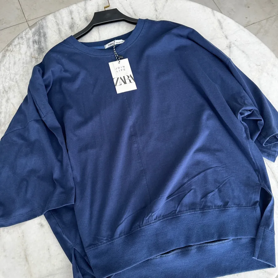 تیشرت لانگ نخی