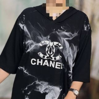 تیشرت لانگ کلاه دار