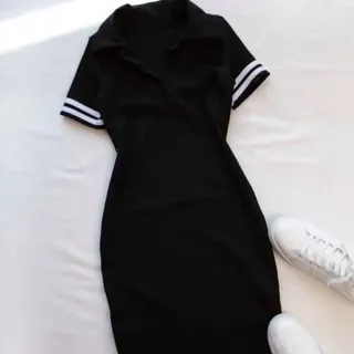 تونیک کبریتی ماکسی یقه