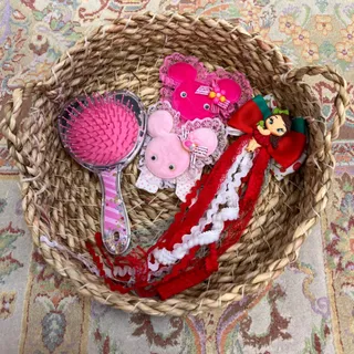 برس  گل سر  گیره کاملا نو