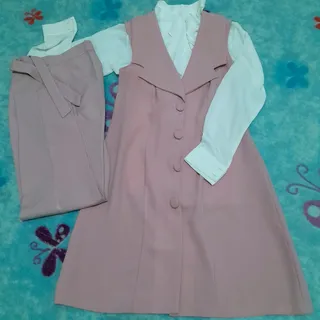 شومیز+سارافون+شلوار