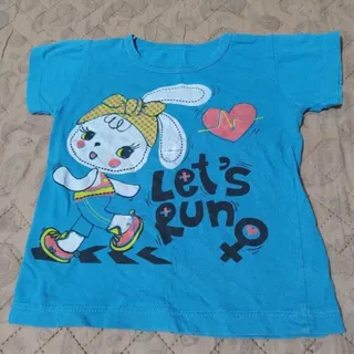 تیشرت تک آبی گوگولی