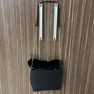 کیف مشکی لمه ای