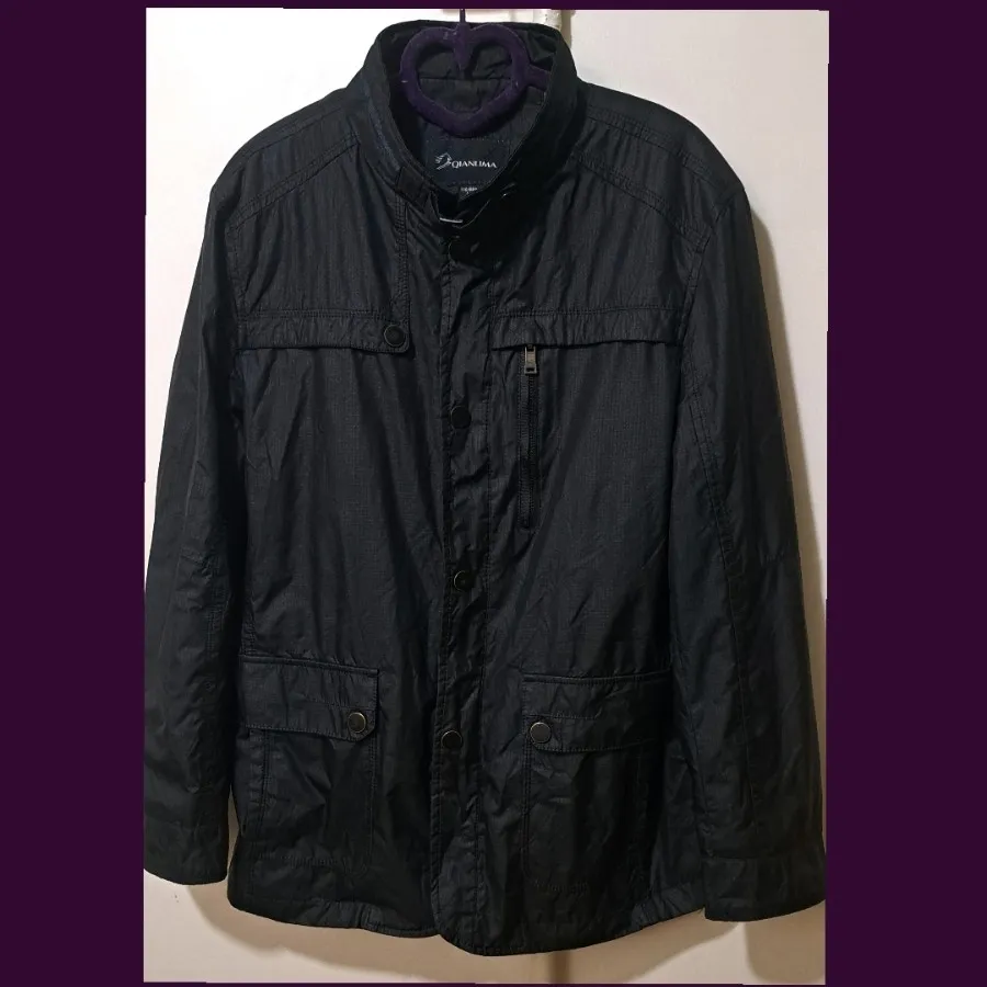 کاپشن مشکی مردانه حراج