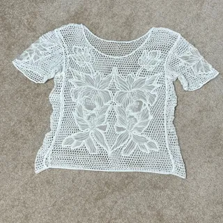 تیشرت قلاب بافی