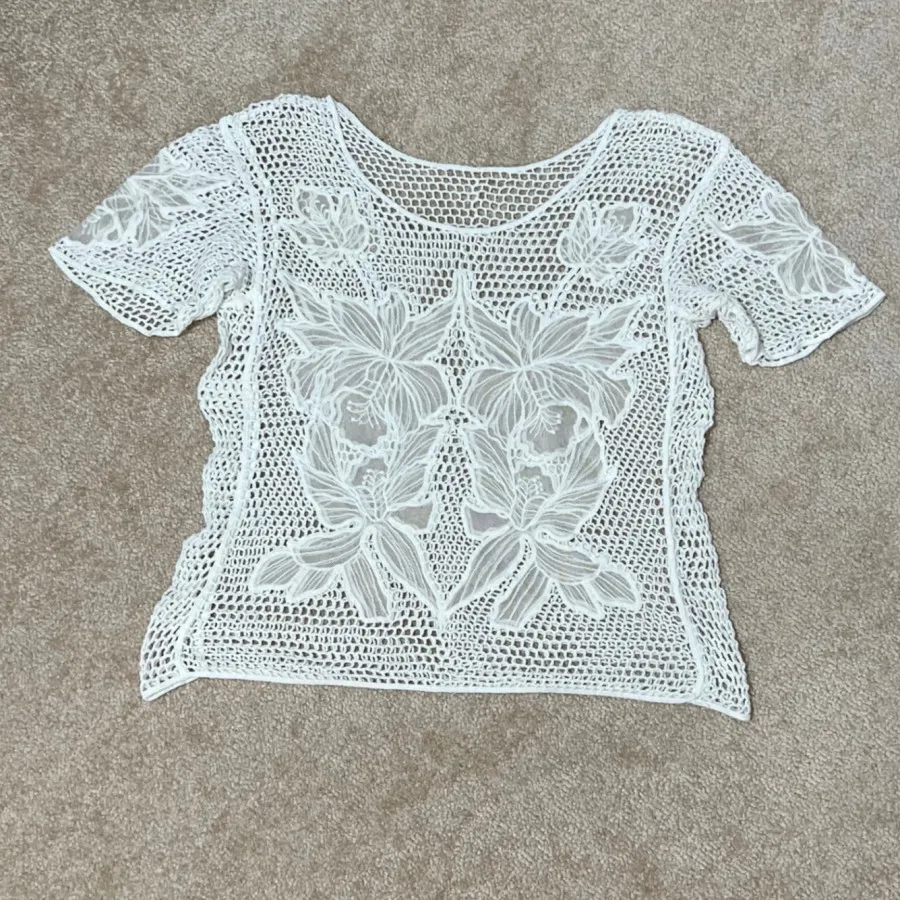 تیشرت قلاب بافی