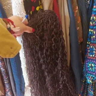 کلیپس پشت مو فر