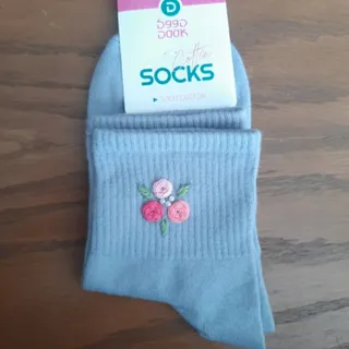 جوراب گلدوزی