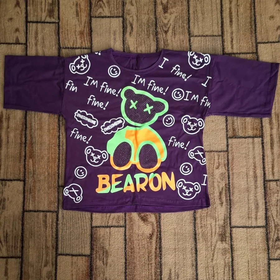 تیشرت طرح دار