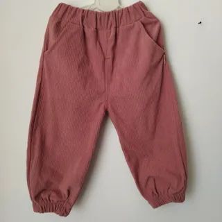 شلوار مخمل کبریتی دخترانه