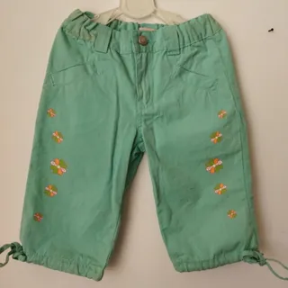 شلوار کتان دخترانه