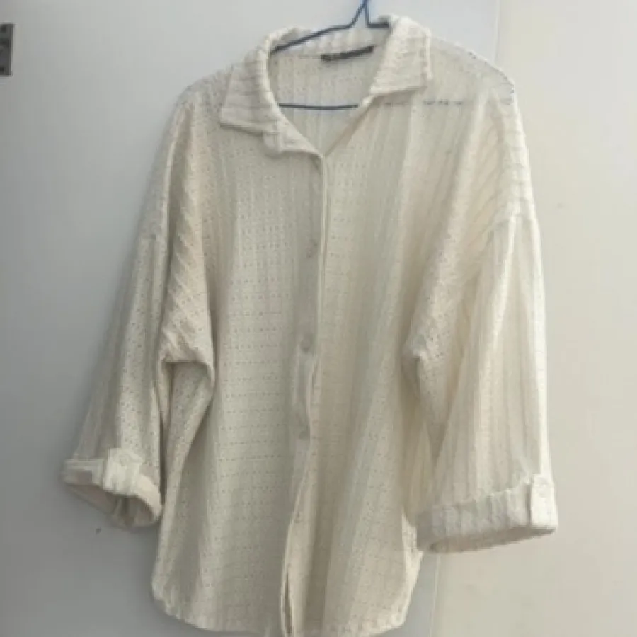 شومیز سفید مراکشی