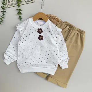 بلوز شلوار دخترونه شکوفه