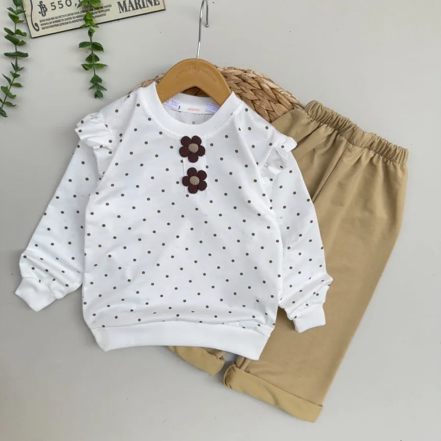 بلوز شلوار دخترونه شکوفه