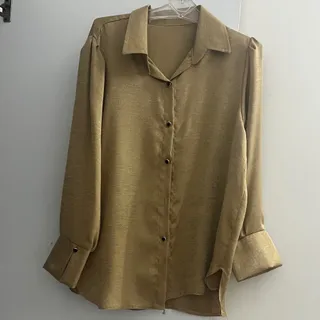 شومیز نو بژ رنگ