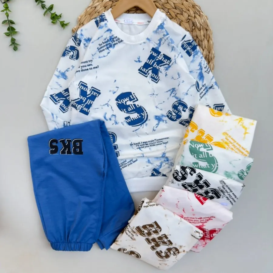 ست بلوز شلوار پسرانه