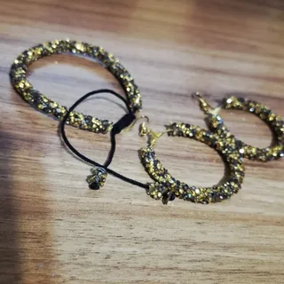 نیم ست دستبند و گوشواره