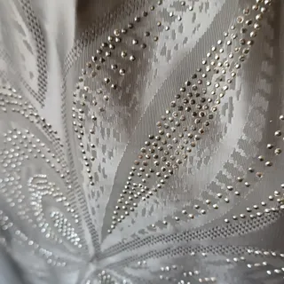 چادر نگین دار مشکی مشکی