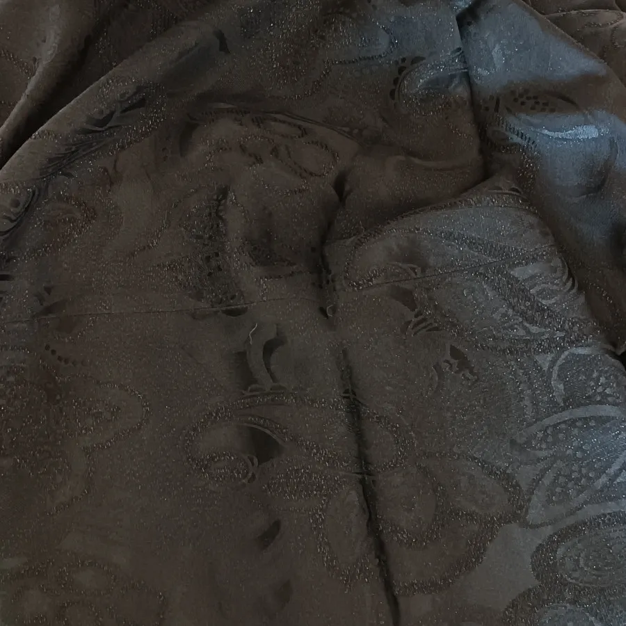 چادر لمه دار مشکی مشکی