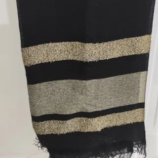 شال مشکی مجلسی