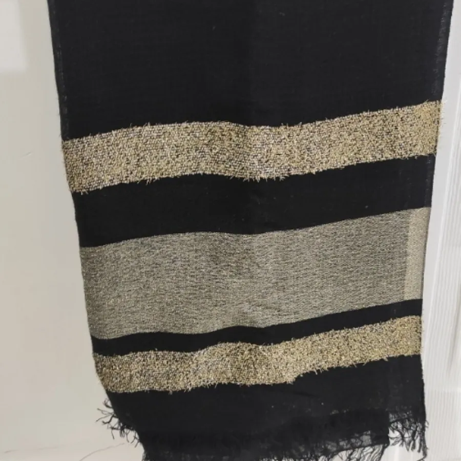 شال مشکی مجلسی