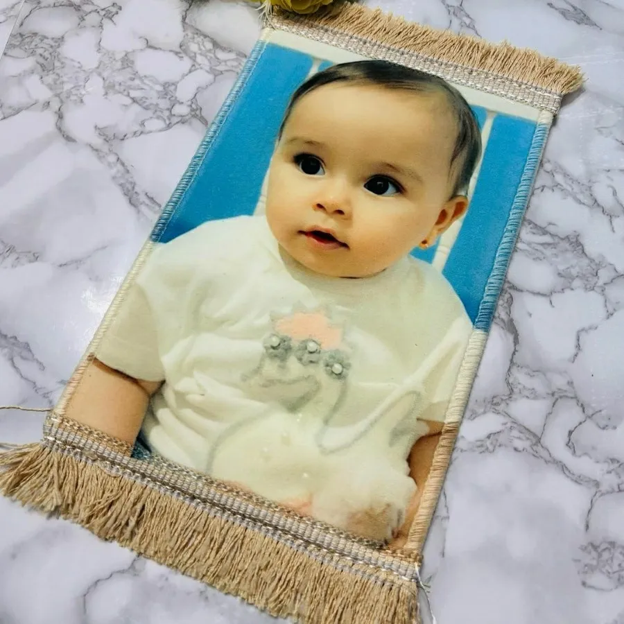 چاپ عکس روی قالیچه