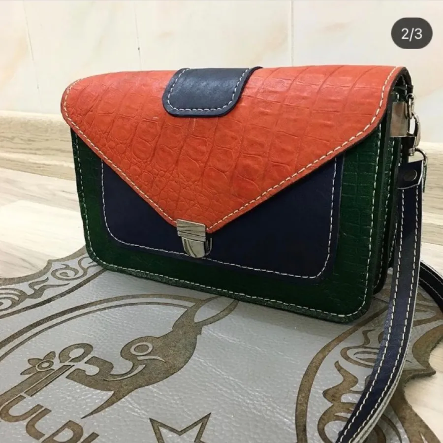 کیف چرم دست دوز