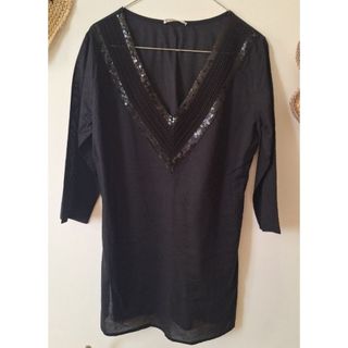 شومیز کتان نازک oodji
