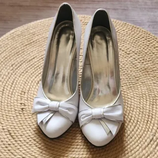 کفش سفید مجلسی