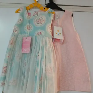 دو دست پیراهن دخترانه