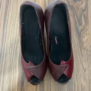 کفش مجلسی چرم چری