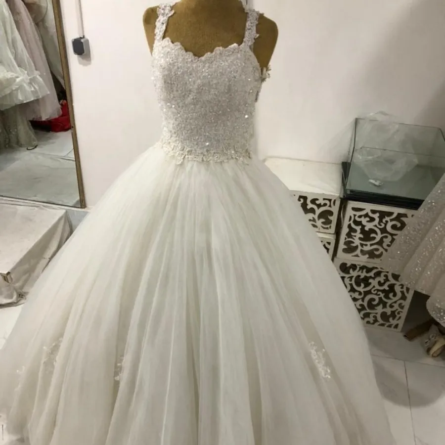 لباس عروس پشت کریستالی