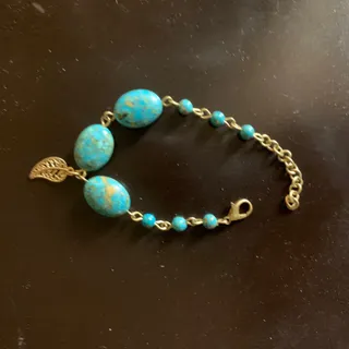 دستبند فیروزه بسیار شیک