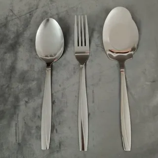 قاشق و چنگال وکفگیر