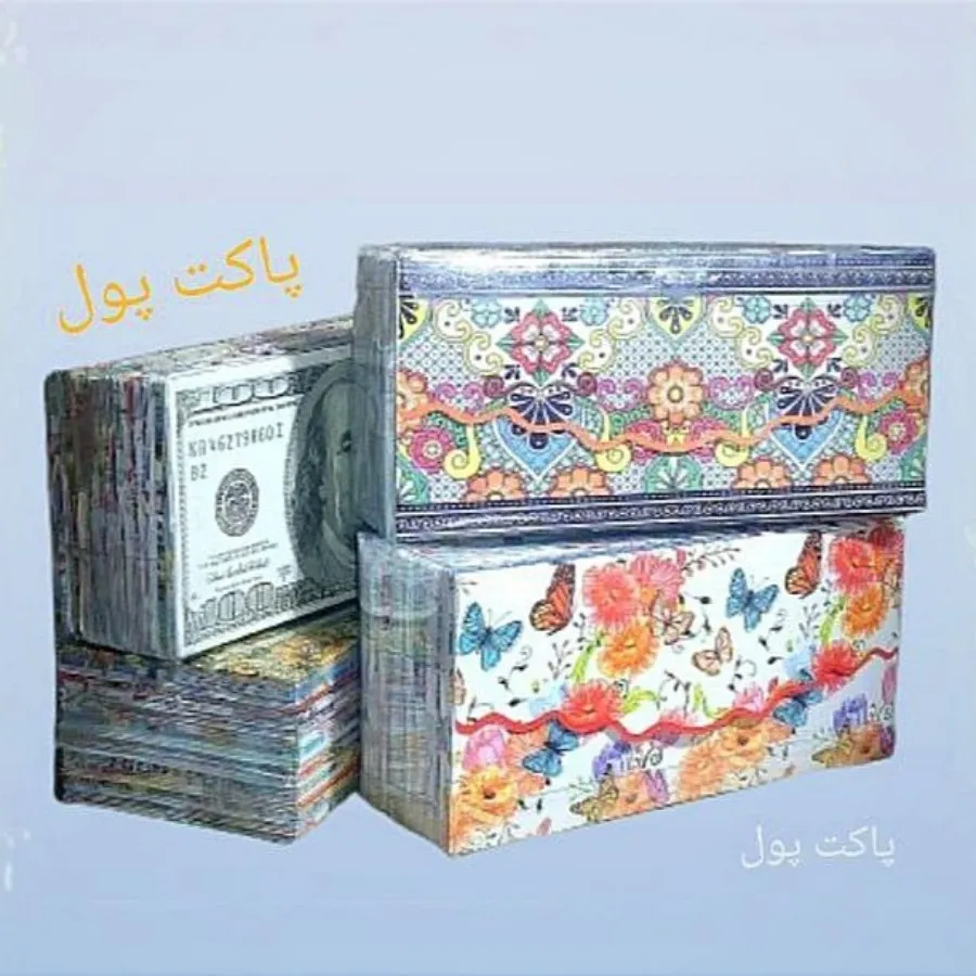 پاکت پول 100 عددی