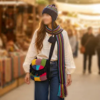 شال و گردن و کلاه