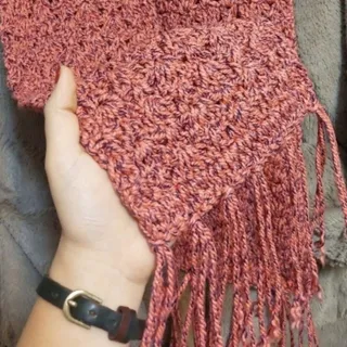 شالگردن تماما کار دست