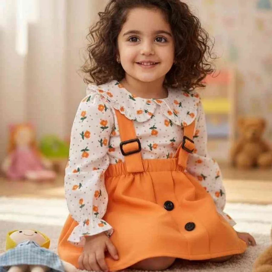 شومیز دامن ساسبندی ملیکا