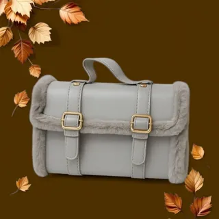 کیف برند خزدار